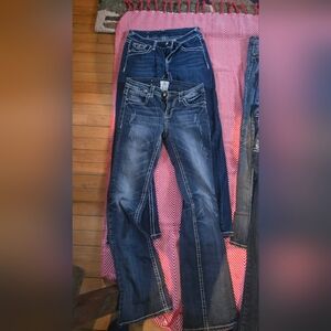 2 Prs. Reaco Women's Blue Jeans Sz. 29